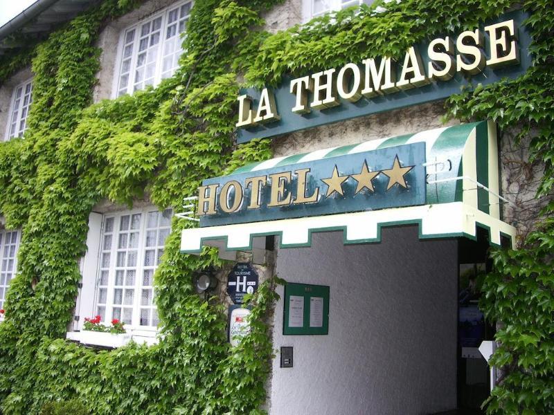 Hotel Logis La Thomasse Aurillac Exterior foto