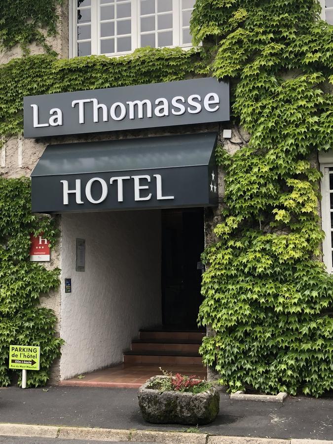 Hotel Logis La Thomasse Aurillac Exterior foto